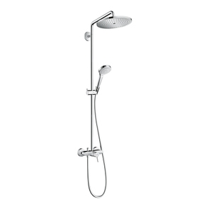 Immagine di Hansgrohe CROMA SELECT S showerpipe 280 1 jet, con miscelatore monocomando, finitura cromo 26791000