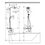 Immagine di Hansgrohe CROMA SELECT S showerpipe 280 1 jet con termostatico vasca, finitura cromo 26792000
