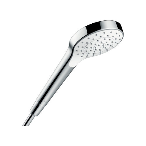 Immagine di Hansgrohe CROMA SELECT S doccetta 1 jet EcoSmart 9 l/min, finitura cromo e bianco 26805400