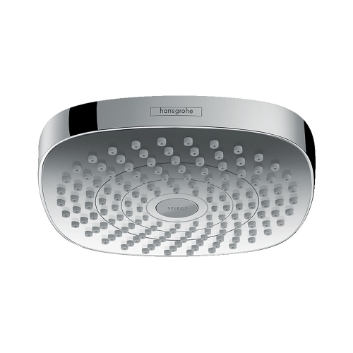 Immagine di Hansgrohe CROMA SELECT E soffione doccia 180 2 jet, EcoSmart 9 l/min, finitura cromo 26528000