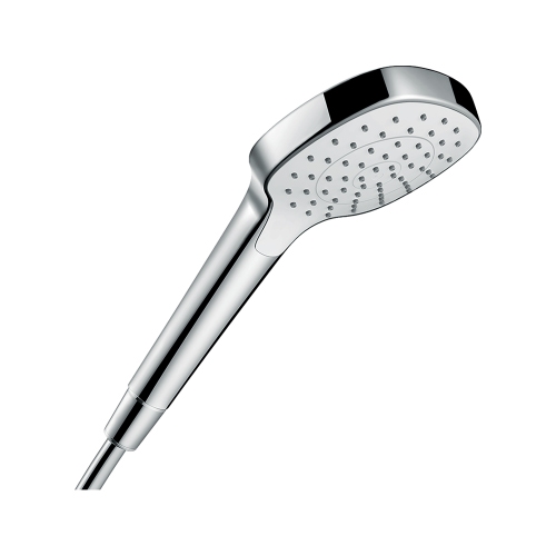 Immagine di Hansgrohe CROMA SELECT E doccetta 1 jet EcoSmart 7 l/min, finitura cromo e bianco 26816400