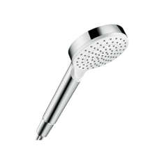 Immagine di Hansgrohe CROMETTA doccetta 1 jet EcoSmart 9 l/min, finitura cromo e bianco 26333400