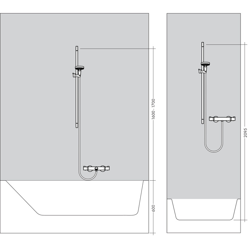 HANSGROHE Crometta S soffione doccia 1 jet 26723000