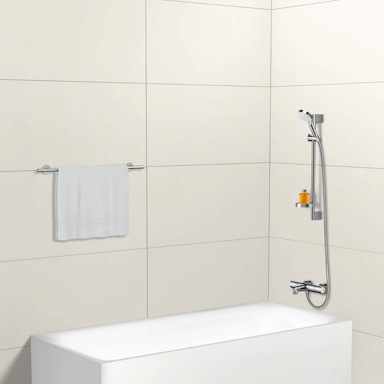 Asta doccia 65 cm Hansgrohe Crometta vario art.26553400 - Idrocommerce  Vendita Online