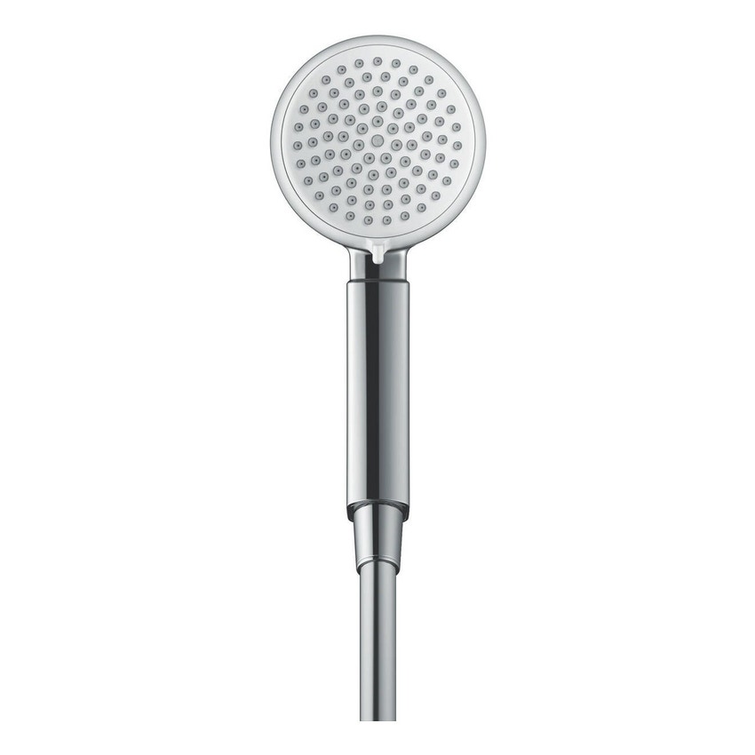 Immagine di Hansgrohe CROMETTA 100 doccetta Vario, finitura cromo e bianco 26824400