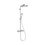Immagine di Hansgrohe CROMETTA S showerpipe 240 1 jet con termostatico, finitura cromo 27267000