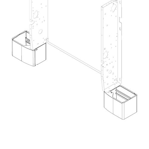 Immagine di Sabiana Piedini di appoggio a pavimento per Carisma Whisper 9071074