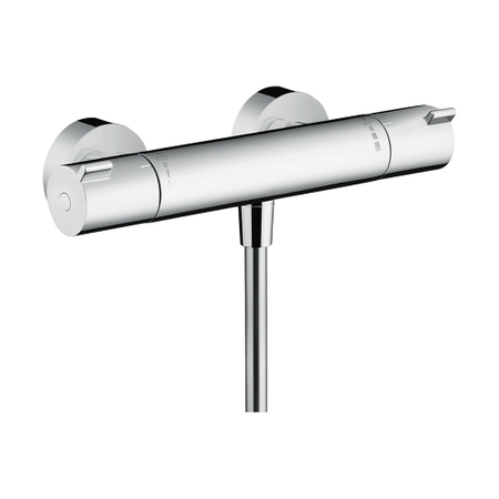 Immagine di Hansgrohe ECOSTAT miscelatore termostatico doccia 1001 CL esterno, finitura cromo 13211000