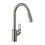 Immagine di Hansgrohe FOCUS miscelatore cucina monocomando 240, con doccetta estraibile, finitura acciaio inox 31815800