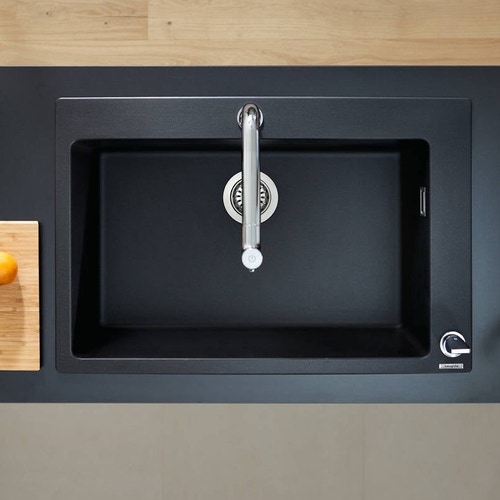 Immagine di Hansgrohe M71 miscelatore cucina monocomando a 2 fori, con bocca d'erogazione estraibile, finitura cromo 73804000