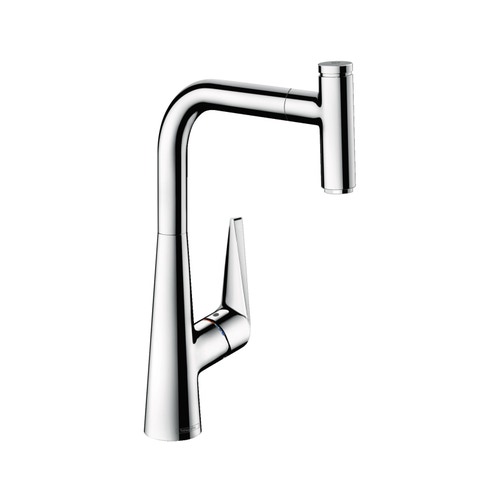 Hansgrohe 73853000 M51 miscelatore cucina monocomando H.40 cm, con bocca  d'erogazione estraibile, finitura cromo