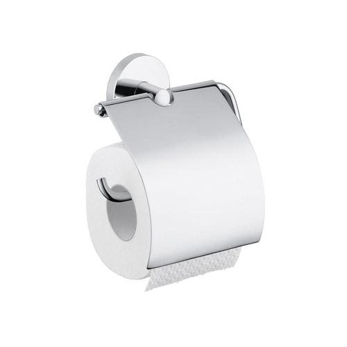 Immagine di Hansgrohe LOGIS porta rotolo con copertura, finitura cromo 40523000