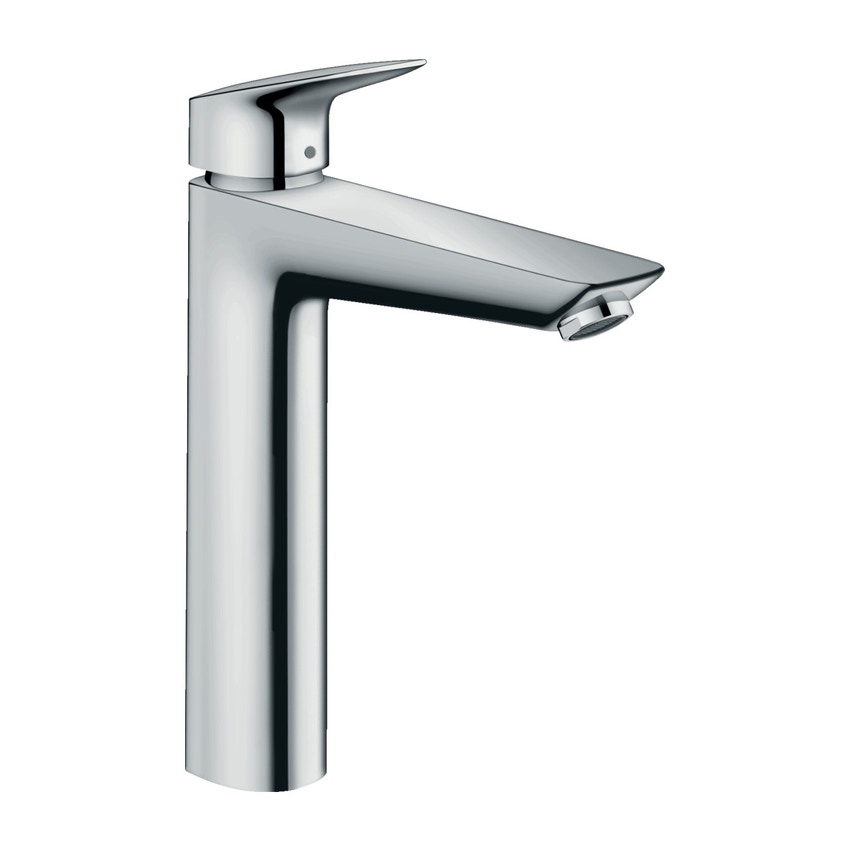 Immagine di Hansgrohe LOGIS miscelatore monocomando lavabo H.27 cm 190, senza saltarello e scarico, finitura cromo 71091000