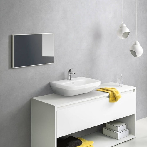 Immagine di Hansgrohe LOGIS miscelatore monocomando lavabo H.16 cm 100, con piletta push-open, finitura cromo 71107000