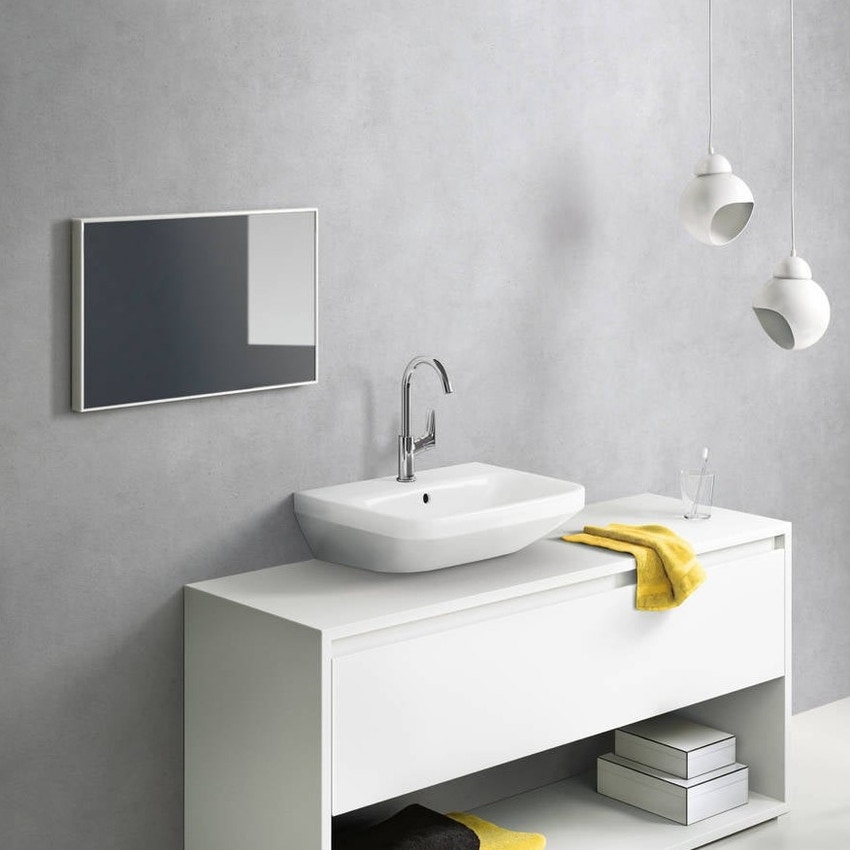Immagine di Hansgrohe LOGIS rubinetteria 3 fori lavabo 150, con saltarello, finitura cromo 71133000