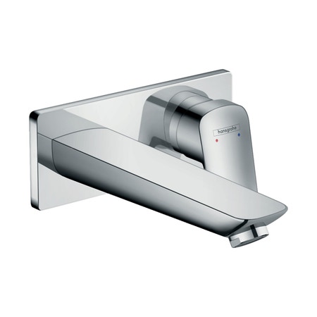 Immagine di Hansgrohe LOGIS miscelatore monocomando lavabo, ad incasso, a parete, finitura cromo 71220000