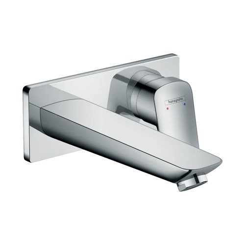 Immagine di Hansgrohe LOGIS miscelatore monocomando lavabo, ad incasso, a parete, finitura cromo 71220000
