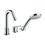 Immagine di Hansgrohe LOGIS rubinetteria 3 fori monocomando, bordo vasca, con secuflex, finitura cromo 71310000