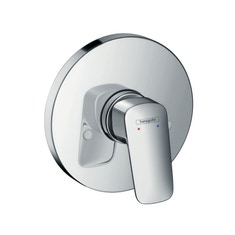 Immagine di Hansgrohe LOGIS miscelatore monocomando doccia ad incasso, finitura cromo 71606000