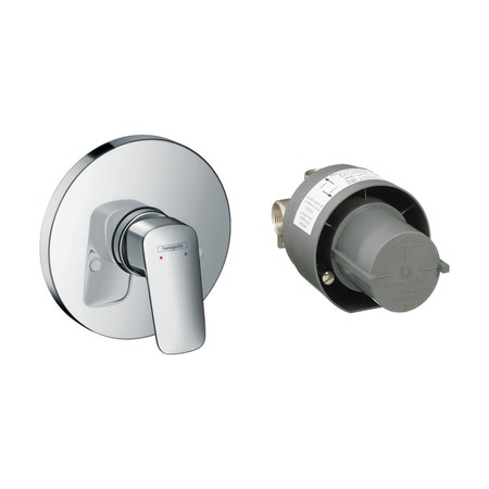 Immagine di Hansgrohe LOGIS set miscelatore doccia ad incasso, finitura cromo 71666000
