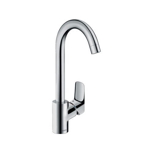 Immagine di Hansgrohe LOGIS miscelatore H.33 cm cucina monocomando 260, finitura cromo 71835000