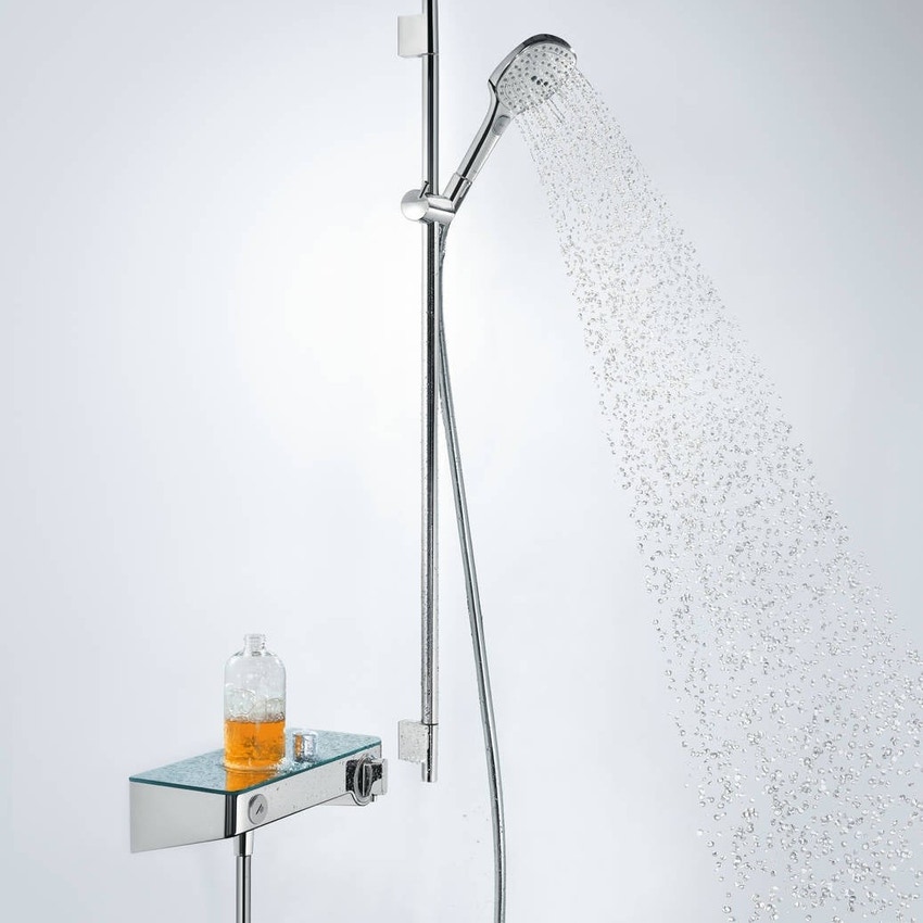 Immagine di Hansgrohe SHOWER TABLET SELECT miscelatore termostatico doccia 300, esterno, finitura cromo 13171000