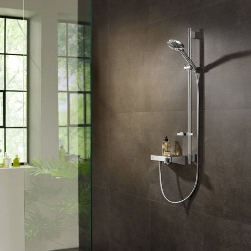 Immagine di Hansgrohe SHOWER TABLET SELECT miscelatore termostatico doccia 300, esterno, finitura cromo 13171000