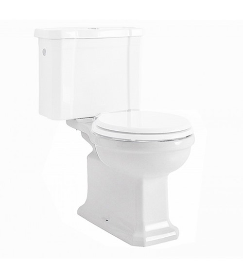 Immagine di Pozzi Ginori Montebianco vaso per cassetta con scarico a pavimento (S), bianco 07370000