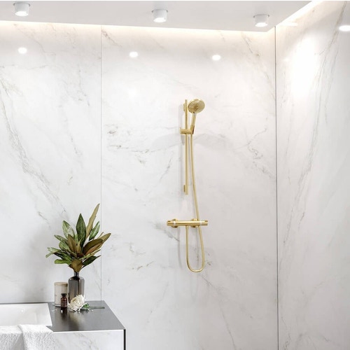 Immagine di Hansgrohe UNICA asta doccia S puro 72 cm, con flessibile doccia, finitura cromo 28632000