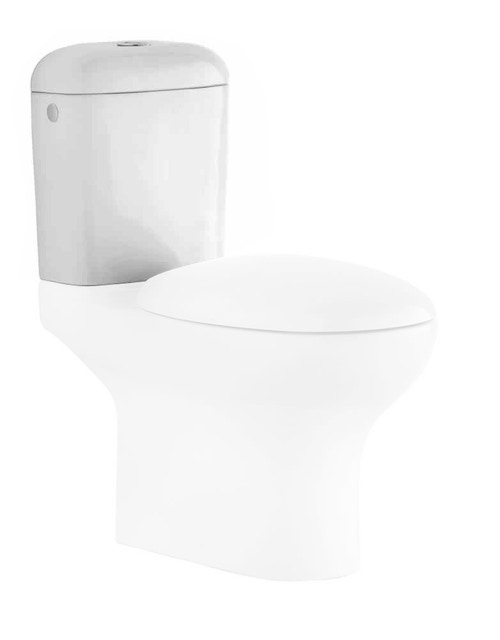 Immagine di Pozzi Ginori Cassetta ad alimentazione alta (AAD/S) con coperchio e batteria a doppio flusso con pulsante cromato. 51472000