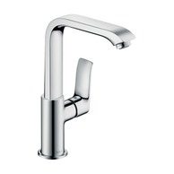 METRIS miscelatore monocomando lavabo H.26 cm 230, con scarico e saltarello, finitura cromo