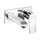 Hansgrohe METRIS miscelatore monocomando lavabo ad incasso, a parete, con bocca erogazione 16.5 cm, finitura cromo 31085000