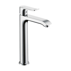 Immagine di Hansgrohe METRIS miscelatore monocomando lavabo H.26 cm 200, con scarico e saltarello, finitura cromo 31183000