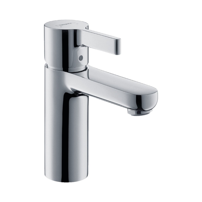 Immagine di Hansgrohe METRIS S miscelatore monocomando lavabo 100, con scarico e saltarello, finitura cromo 31060000