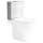Pozzi Ginori Cassetta Collection A.A.D./S., A.B.S., A.P. A./S. con coperchio e batteria a doppio flusso con pulsante cromato. 04470000