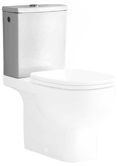 Immagine di Pozzi Ginori Cassetta Collection A.A.D./S., A.B.S., A.P. A./S. con coperchio e batteria a doppio flusso con pulsante cromato. 04470000