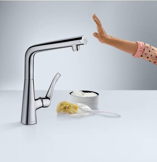 Immagine di Hansgrohe METRIS SELECT miscelatore cucina monocomando 320, finitura cromo 14883000
