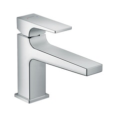 Immagine di Hansgrohe METROPOL miscelatore monocomando lavabo 100, con maniglia a leva e piletta push-open, finitura cromo 32502000