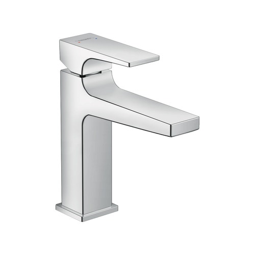 Immagine di Hansgrohe METROPOL miscelatore monocomando lavabo H.18 cm 110, con maniglia a leva, scarico e saltarello, finitura cromo 32506000