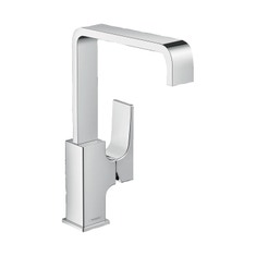 Immagine di Hansgrohe METROPOL miscelatore monocomando lavabo H.29 cm 230, con maniglia a leva e piletta push-open, finitura cromo 32511000