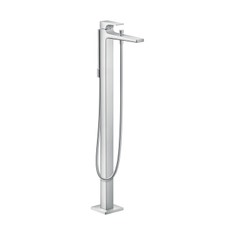 Immagine di Hansgrohe METROPOL miscelatore monocomando per vasca, a pavimento, con maniglia a leva, finitura cromo 32532000