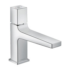 Immagine di Hansgrohe METROPOL miscelatore lavabo 100, Select, con piletta push-open, finitura cromo 32570000