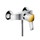 Hansgrohe METROPOL CLASSIC miscelatore monocomando doccia, esterno, con maniglia a leva, finitura cromo e oro optic 31360090