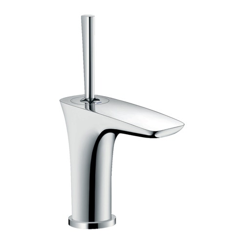 Immagine di Hansgrohe PURAVIDA miscelatore monocomando lavabo H.21 cm 100, lavamani con piletta push-open, finitura cromo 15075000