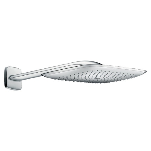 Immagine di Hansgrohe PURAVIDA soffione doccia 400, 1 jet, con braccio doccia, finitura cromo 27437000