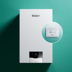 Immagine di Vaillant ecoTEC plus VMW 26 CS/1-5 cfI WiFi Caldaia murale a condensazione combinata da interno per riscaldamento e acqua calda sanitaria, abbinata a vSMART WiFi 0010022021