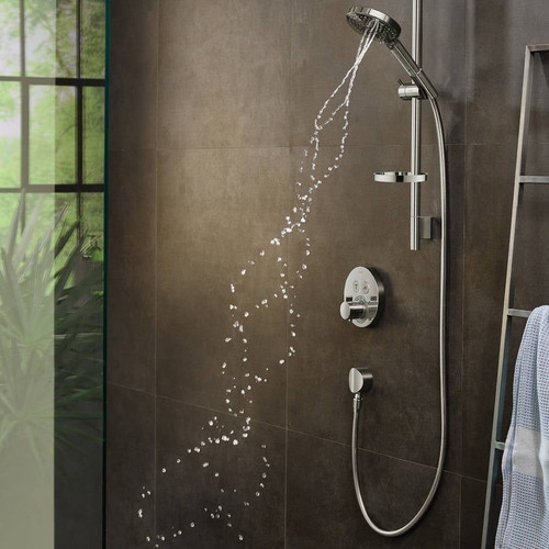 Immagine di Hansgrohe SHOWER SELECT S miscelatore termostatico ad incasso, per 2 utenze, finitura cromo 15743000