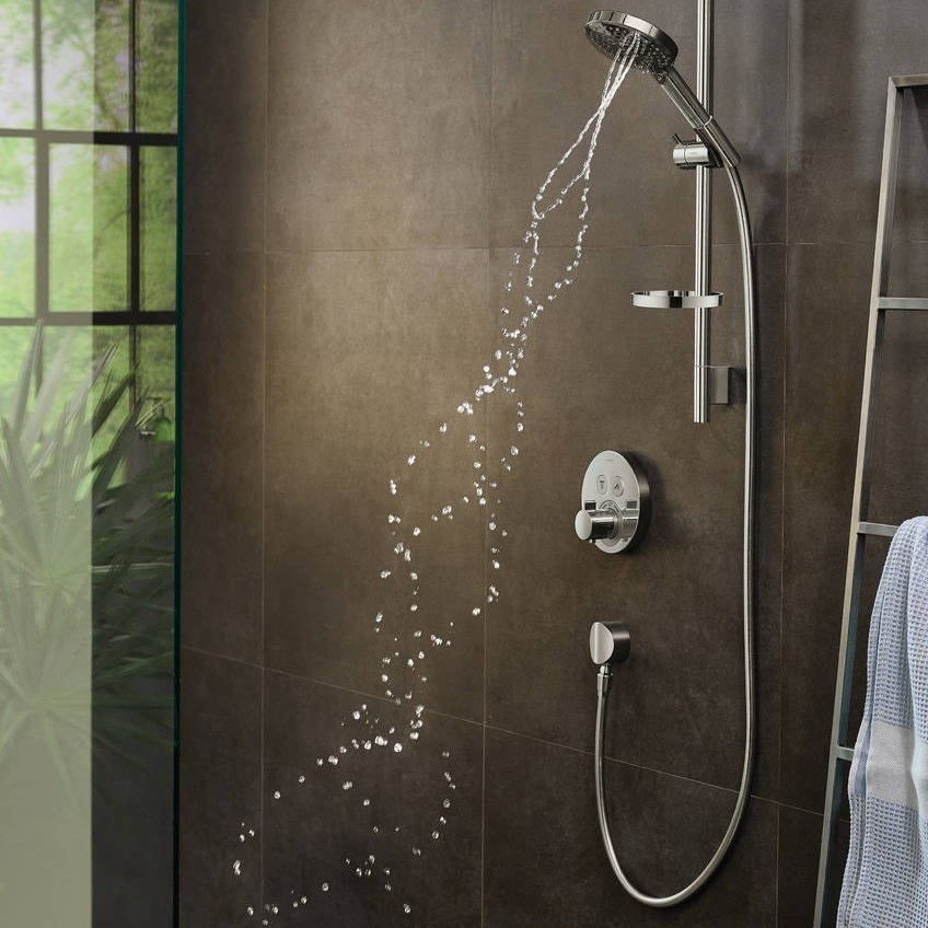 Immagine di Hansgrohe SHOWER SELECT S miscelatore termostatico ad incasso, per 2 utenze, finitura cromo 15743000