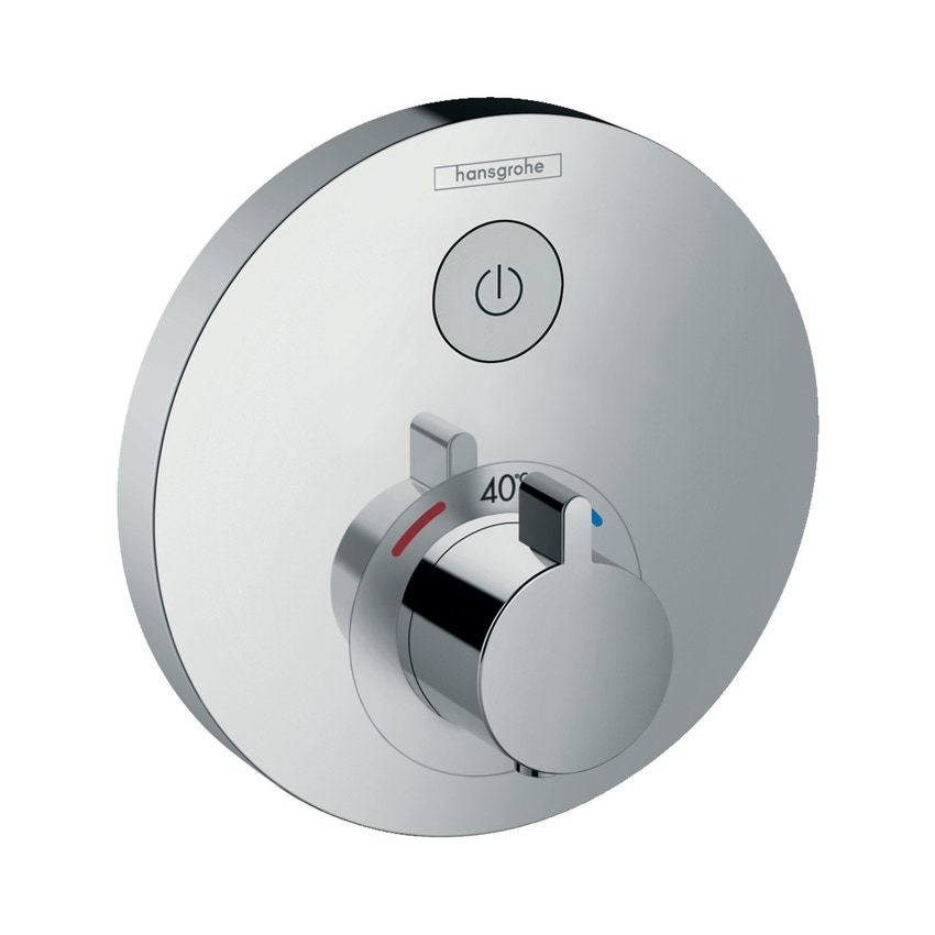 Immagine di Hansgrohe SHOWER SELECT S miscelatore termostatico ad incasso, per 1 utenza, finitura cromo 15744000