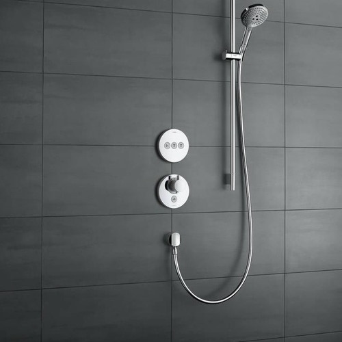 Immagine di Hansgrohe SHOWER SELECTS set esterno ad incasso, per 3 utenze, finitura cromo 15745000